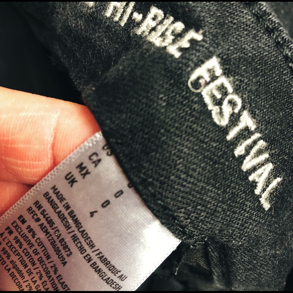 American Eagle Vintage High Rise Festival Shorts - Picture 5 of 12